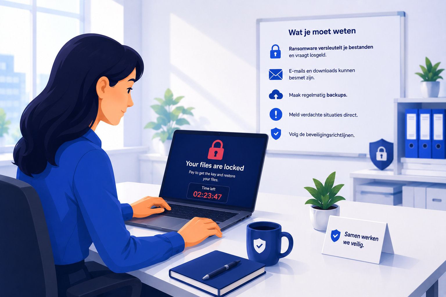 Wat medewerkers moeten weten over ransomware