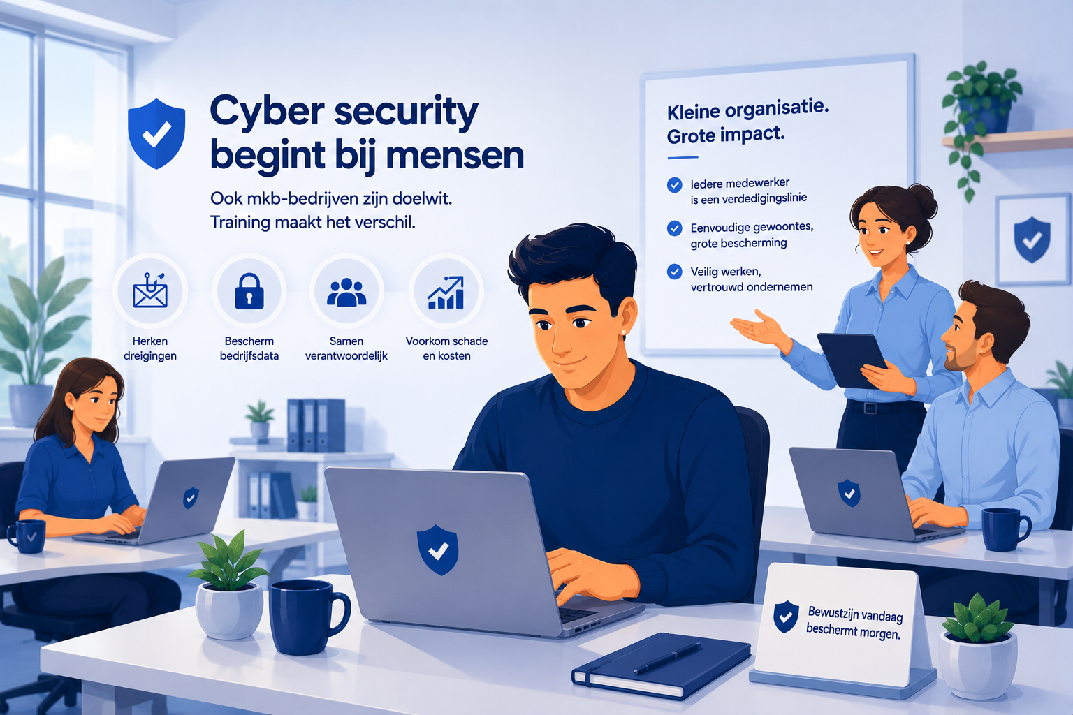 Waarom mkb-bedrijven cyber security training nodig hebben